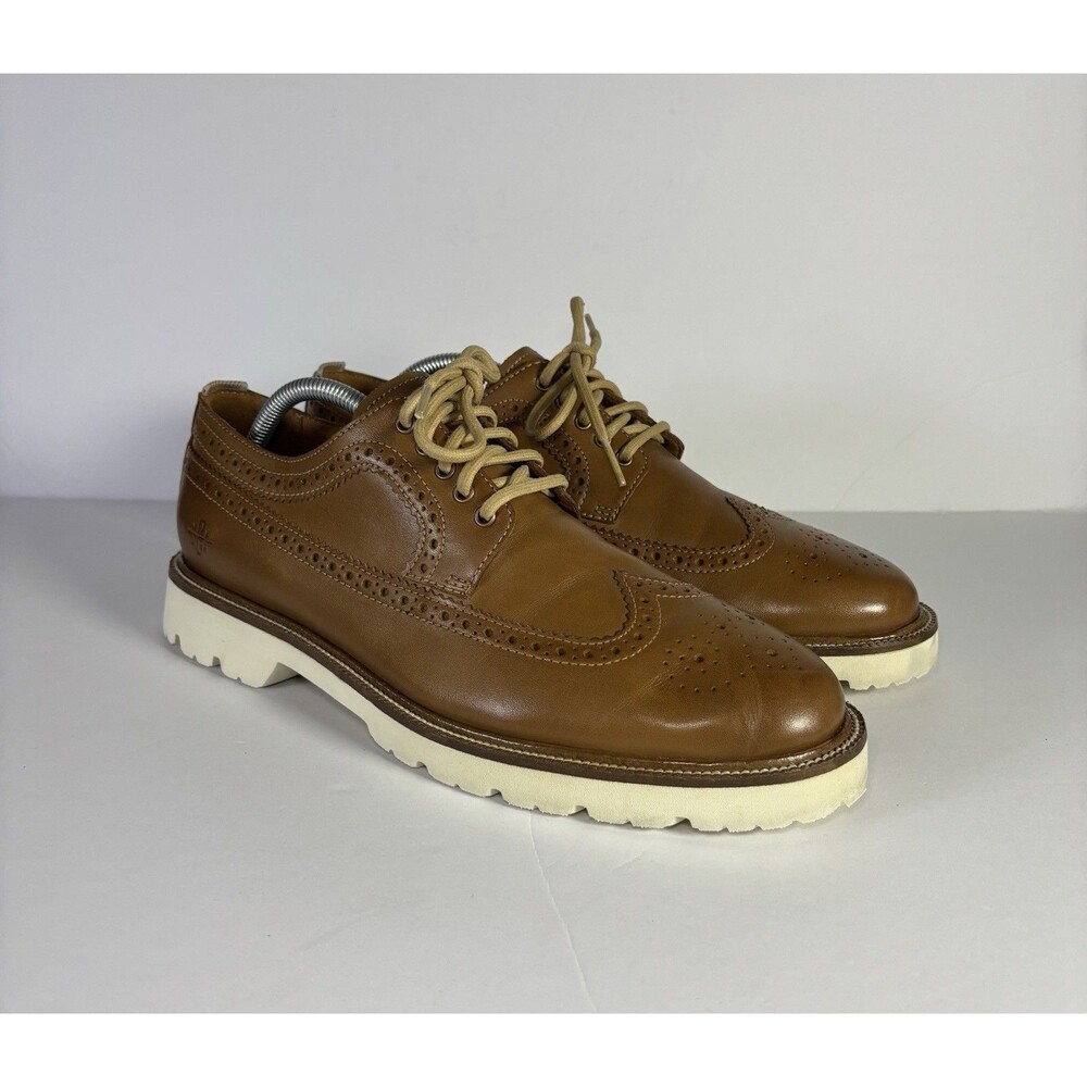 Cole Haan American Classics Longwing Oxford Shoes Mens 10.5 Brown Leather